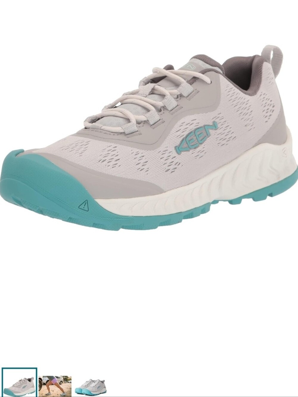 KEEN Women's Nxis Speed Low Height Vented Hiking Shoes Vapor/porcelain Color